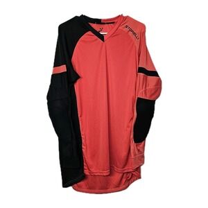 Storelli ExoShield Gladiator Soccer Goalkeeper Coral / Black  Size XL Unisex